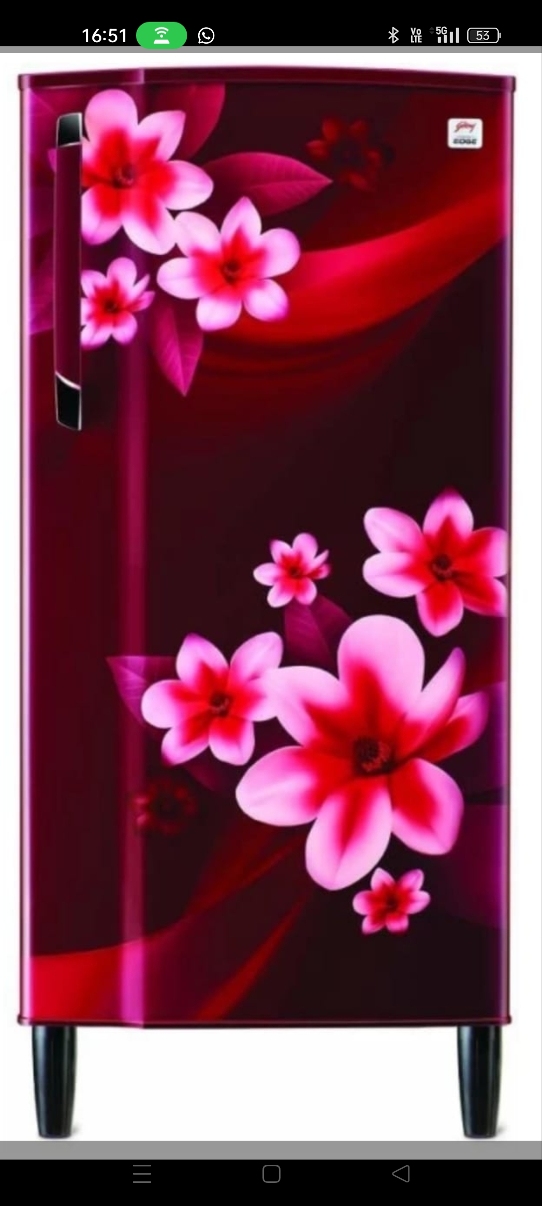 Refrigerator 180 godrej 